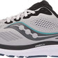 Saucony Men's Ride 14 Running Shoes Fog/Black/Storm