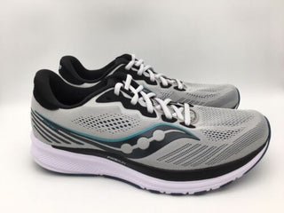 Saucony Men's Ride 14 Running Shoes Fog/Black/Storm