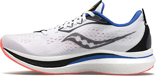 Saucony Men's Endorphin Speed 2 Running Shoes White/Black/Vizi