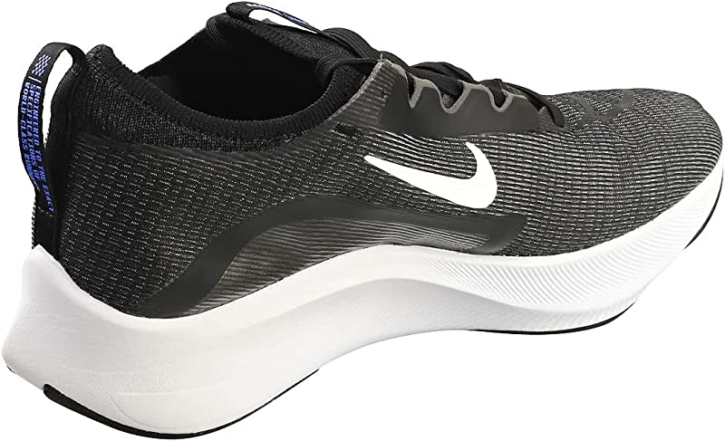 Nike Men's Zoom Fly 4 Running Shoes Black/Anthracite/Blue/White