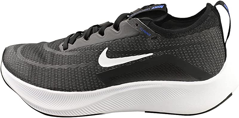 Nike Men's Zoom Fly 4 Running Shoes Black/Anthracite/Blue/White