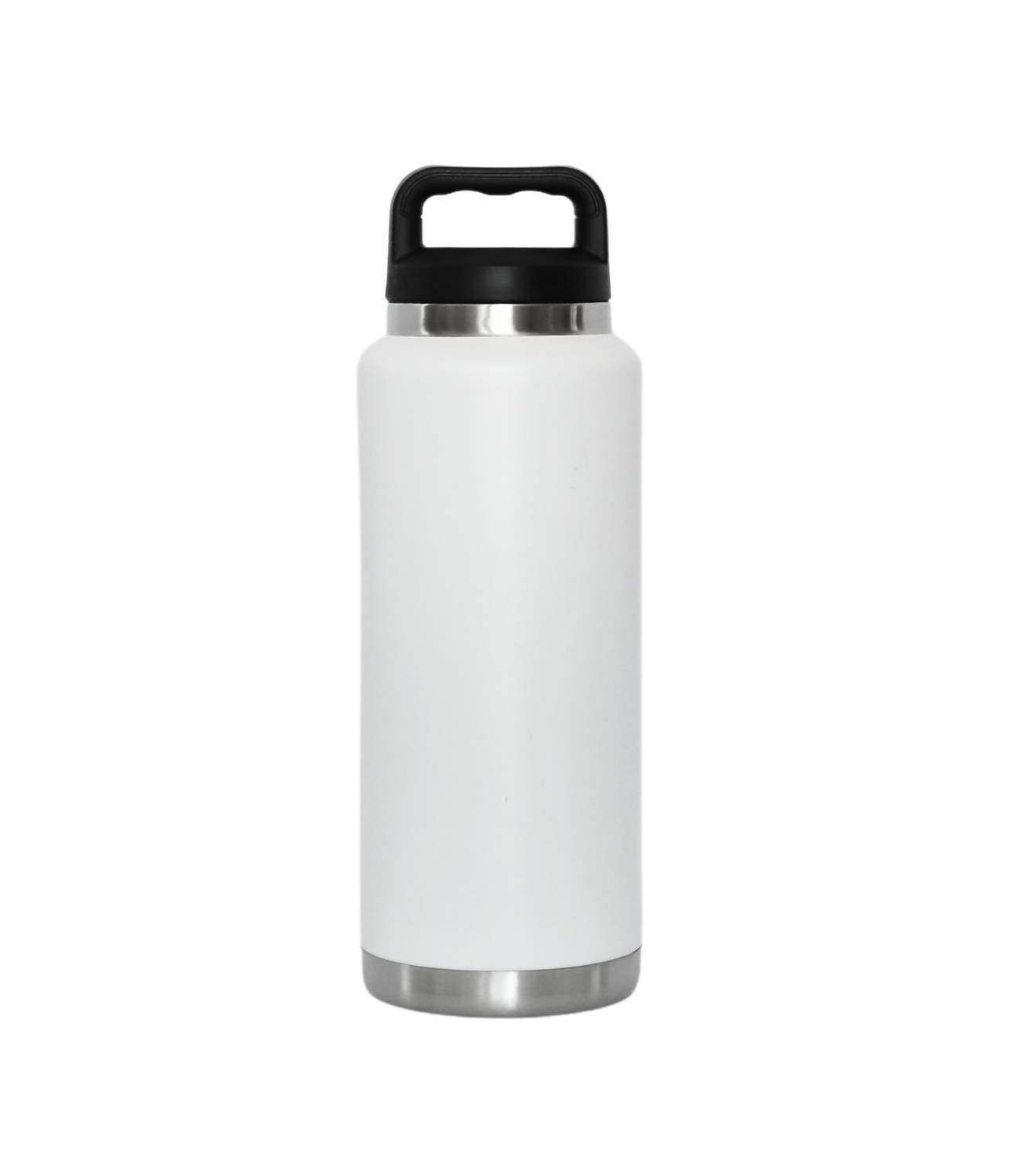 Creative Gifts International - Stainless Steel Twist-Off Cap Water Bottle