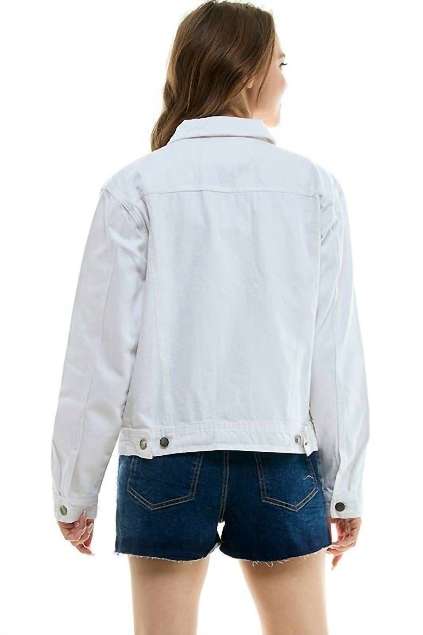 Red Label By Patriate Denim - Cotton Casual Denim Boyfriend Jacket