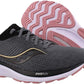Saucony Women's Guide 14 Running Shoes Charcoal/Rose Black Size 11 B(M) Us