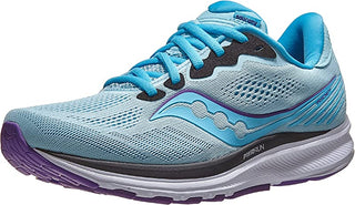 Saucony Women's Ride 14 Running Shoes Powder/Concord Blue Size 5.5 B(M) Us