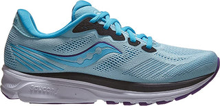 Saucony Women's Ride 14 Running Shoes Powder/Concord Blue Size 5.5 B(M) Us