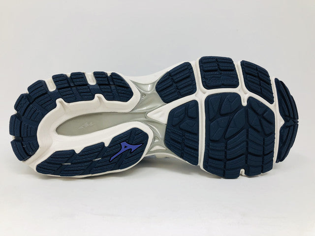 Mizuno Women's Wave Inspire 16 Running Shoes Arctic Ice/Snow White Blue Size 7 B(M) Us