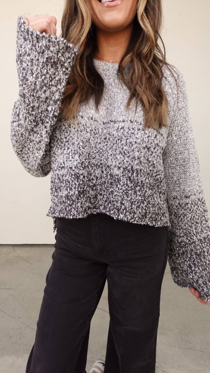 Aemi + Co - Ombre Stripe Sweater