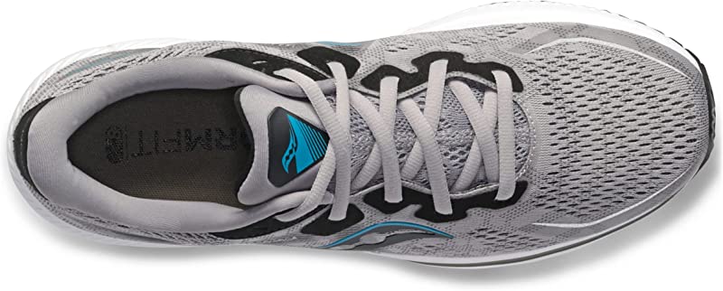 Saucony Men's Omni 20 Running Shoes Alloy/Topaz Size 12 D(M) US