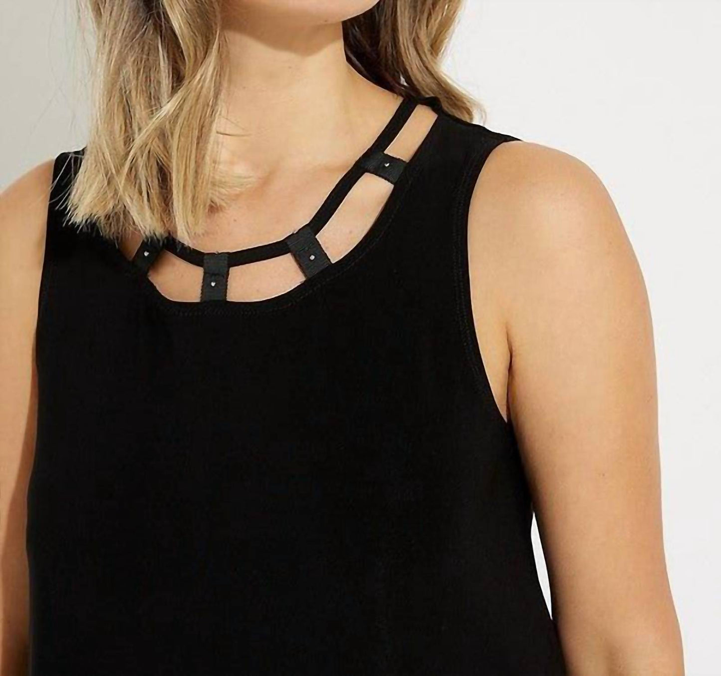 Joseph Ribkoff - Cut-out Neckline Top