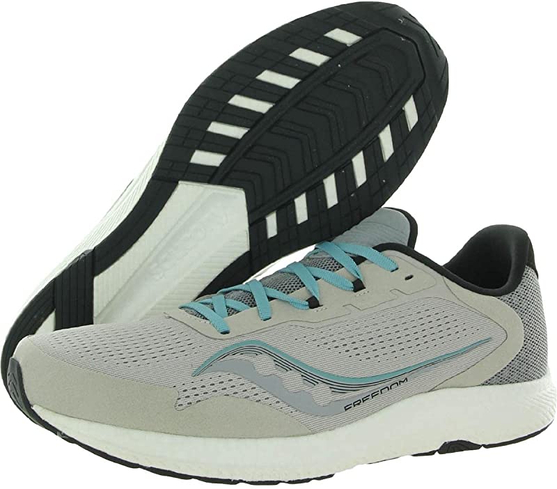 Saucony Men's Freedom 4 Running Shoes Stone/Alloy
