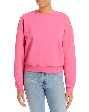 FRAME Womens Crewneck Comfy Sweatshirt