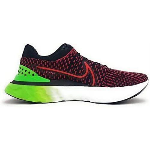 Nike Men's React Infinity Run Flyknit 3 Running Shoes Red/Black