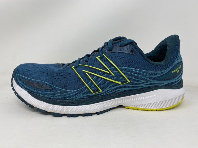 New Balance Men's X 860 V12 Running Shoes Mountain Teal/Sulphur Size 9 D(M) US