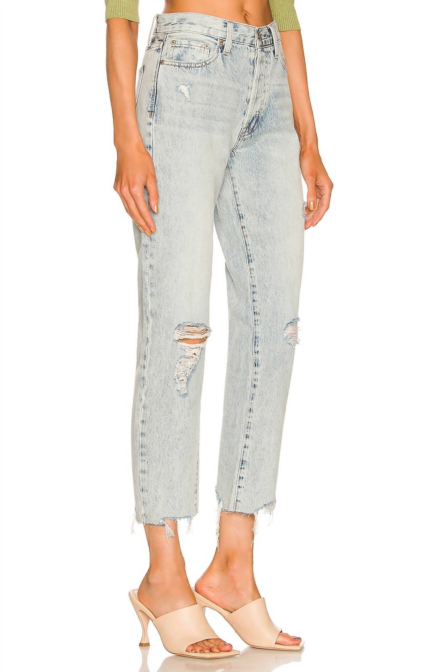 Pistola - Charlie High Rise Straight Jeans