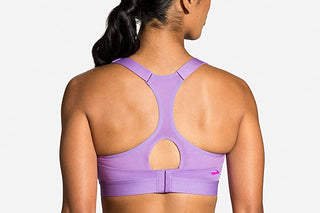 Brooks Women's Dare Racerback Run Bra Purple