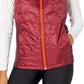 Brooks Women's Shield Hybrid Vest Merlot/Sangria Red Size (M)