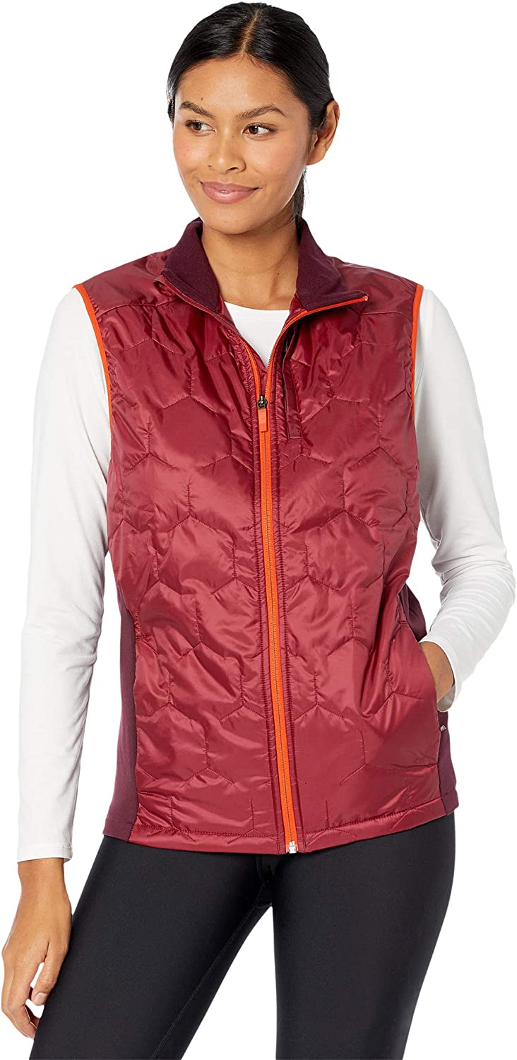Brooks Women's Shield Hybrid Vest Merlot/Sangria Red Size (M)