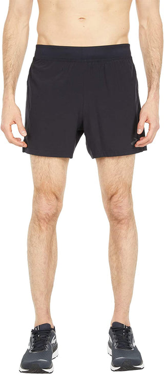 Brooks Men's Sherpa 5" Shorts, Black Size Large