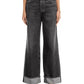 Agolde - Dame High Rise Wide Leg Cuffed Jeans