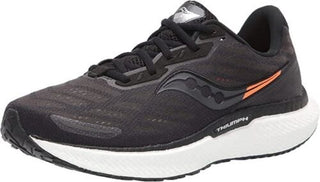 Saucony Men's Triumph 19 Running Shoes Black/White