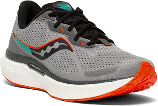 Saucony Men's Triumph 19 Running Shoes Alloy/FIRE