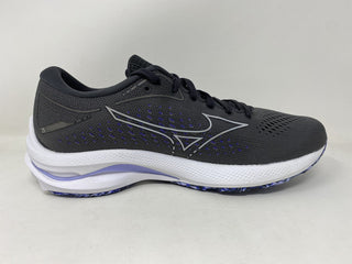 Mizuno Women's Wave Rider 25 Running Shoes Blackened Pearl Black
