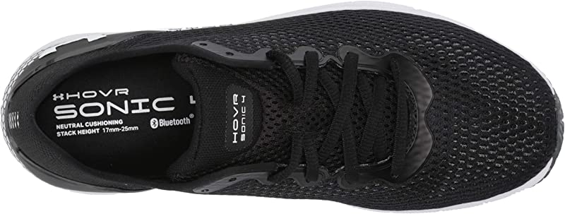 Under Armour Men's HOVR Sonic 4 Running Shoes Black/White