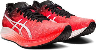 ASICS Men's Magic Speed Running Shoes Sunrise RED/White