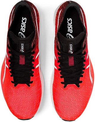 ASICS Men's Magic Speed Running Shoes Sunrise RED/White