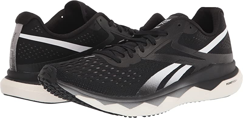 Reebok Men's FLOATRIDE Run Fast 2.0 Running Shoes Black/White Size 11.5 Medium US