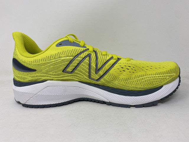 New Balance Men's X 860 V12 Running Shoes Sulphur Yellow/Grey