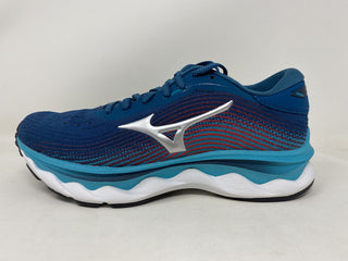 Mizuno Women's Wave Sky 5 Running Shoes Silver Size 7 B(M) Us