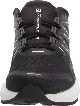 Salomon Men's Sonic 4 Confidence Running Shoes Black/White/Ebony Size 9 D(M) US