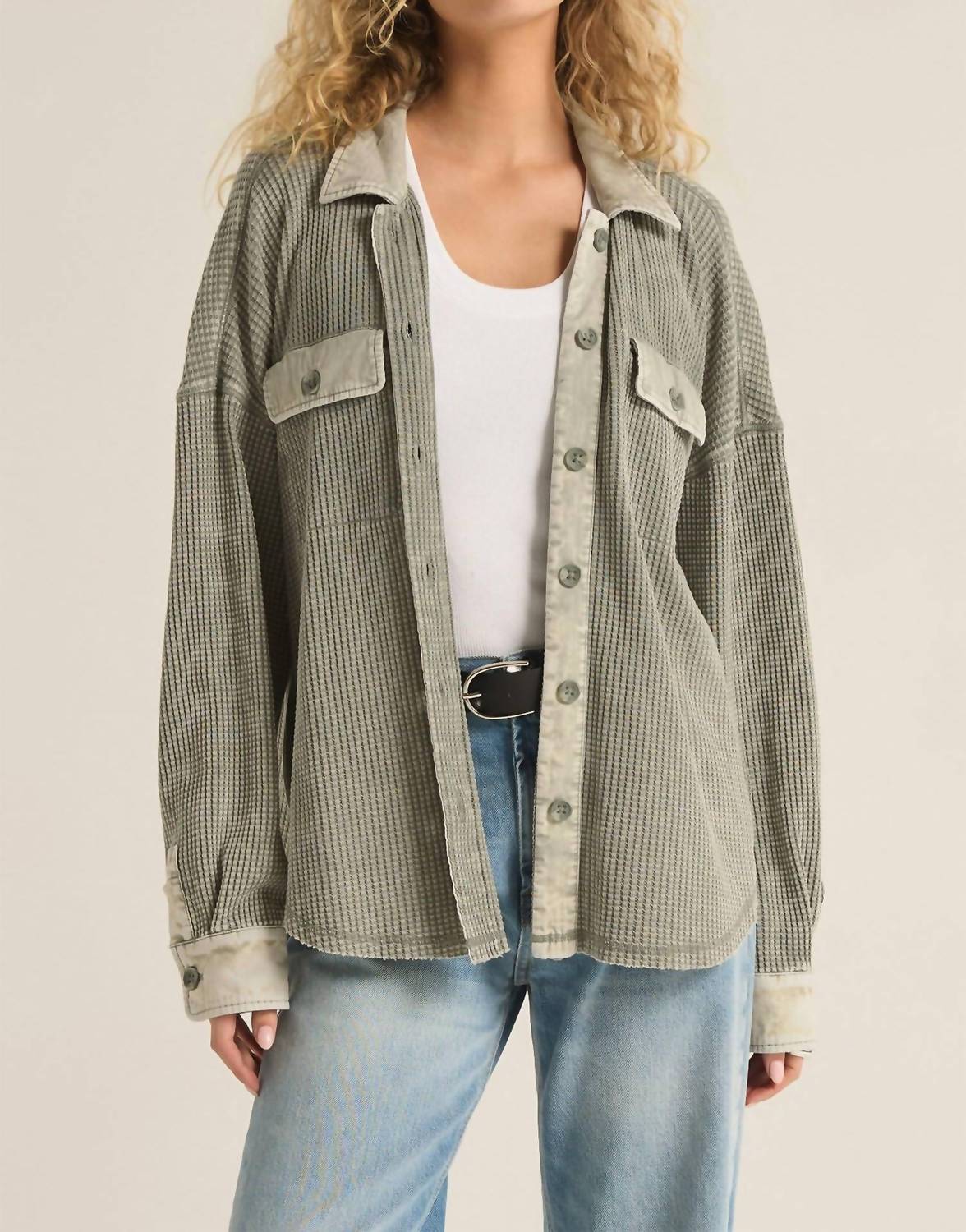 Z Supply - ELIJAH WAFFLE JACKET