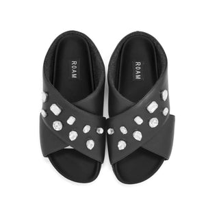 Roam - women's Cross Crystal Sandal