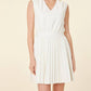 Dolce Cabo - Pleated Leather Dress