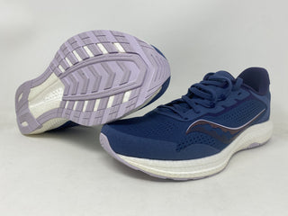 Saucony Women's Freedom 4 Running Shoes Storm/Lilac Blue