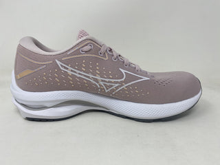 Mizuno Women's Wave Rider 25 Running Shoes Pale Lilac/White Purple Size 12 B (M) Us
