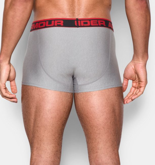 Under Armour Men's Original Series 3” Boxerjock - Heather Grey - XXXL