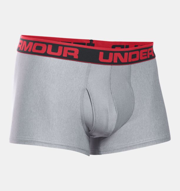 Under Armour Men's Original Series 3” Boxerjock - Heather Grey - XXXL