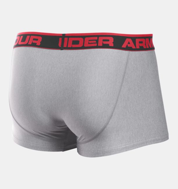 Under Armour Men's Original Series 3” Boxerjock - Heather Grey - XXXL