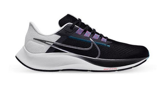 Nike Men's Air Zoom Pegasus 38 Running Shoes Black/Silver