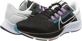 Nike Men's Air Zoom Pegasus 38 Running Shoes Black/Silver