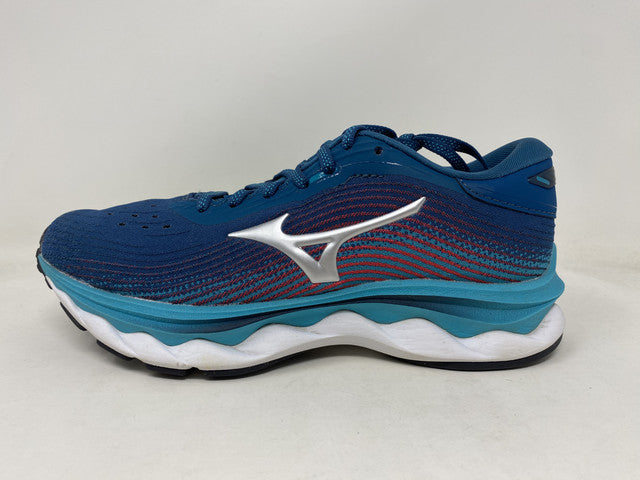 Mizuno Women's Wave Sky 5 Running Shoes Blue