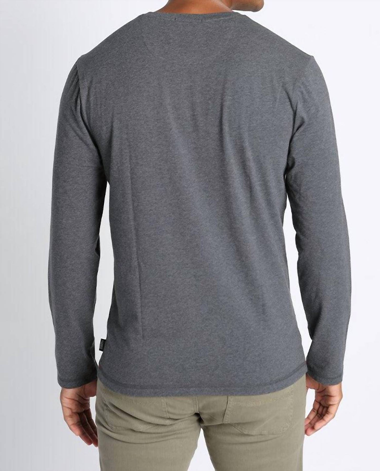 Jachs New York - Cotton Modal Blend Long Sleeve Henley