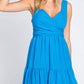 Entro - Wrap Tie Midi Dress