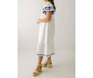 Thml - Blossom Embroidery Dress - Plus