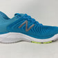 New Balance Women's 860 v11 Running Shoes Virtual Sky/Lime Size 6.5 D Wide US