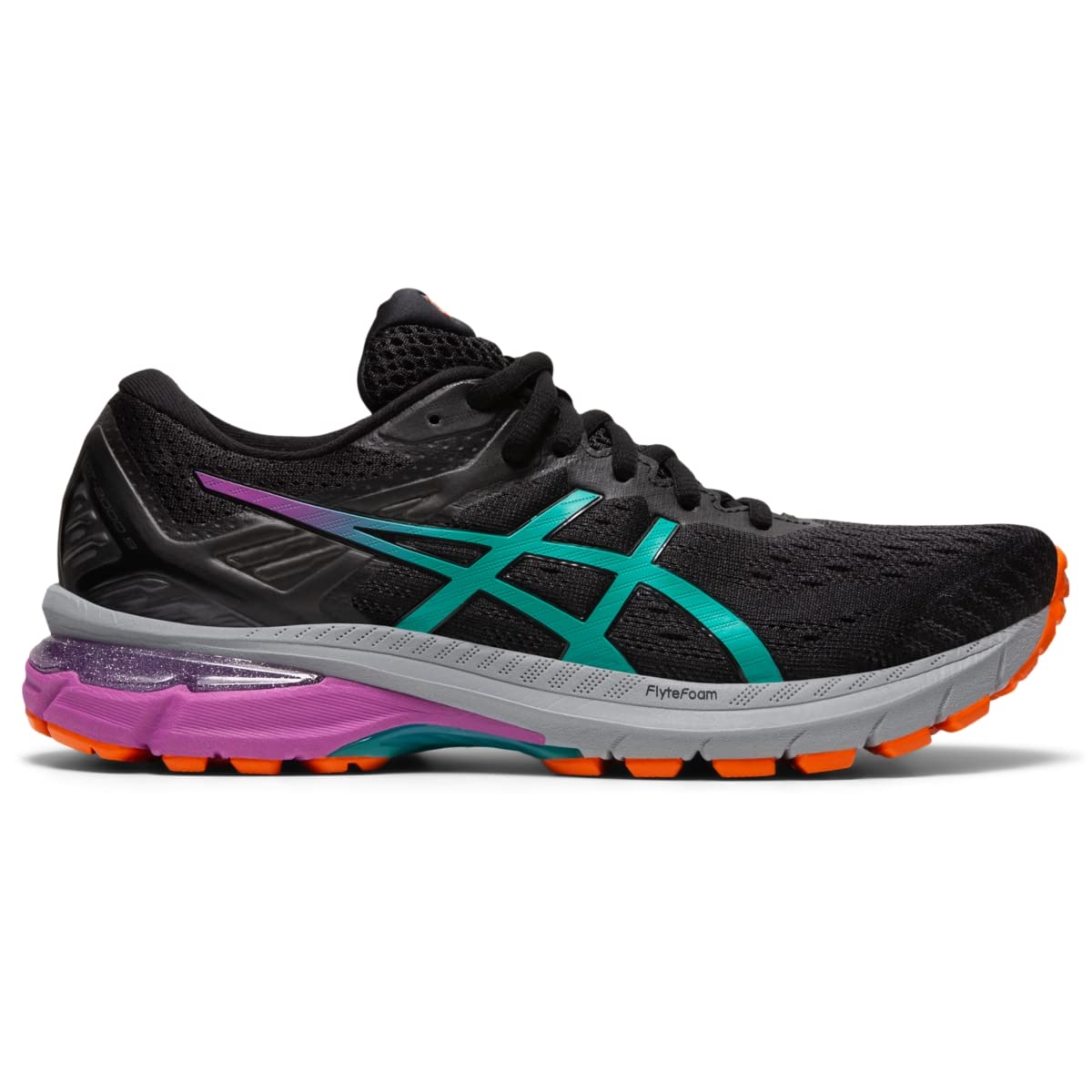 Asics Women's Gt 2000 9 Trail Shoesbaltic Jewel Black Size 6.5 B (M) Us